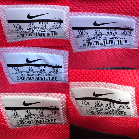 NEW Nike Air Force 1 Mid UV Siren Red - Picture 8 of 8